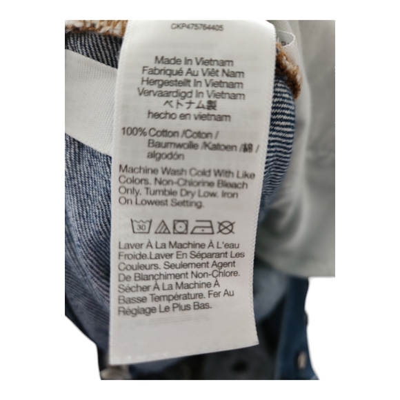 Madewell Low Slung Straight Jeans Sz 31 - Picture 9 of 9